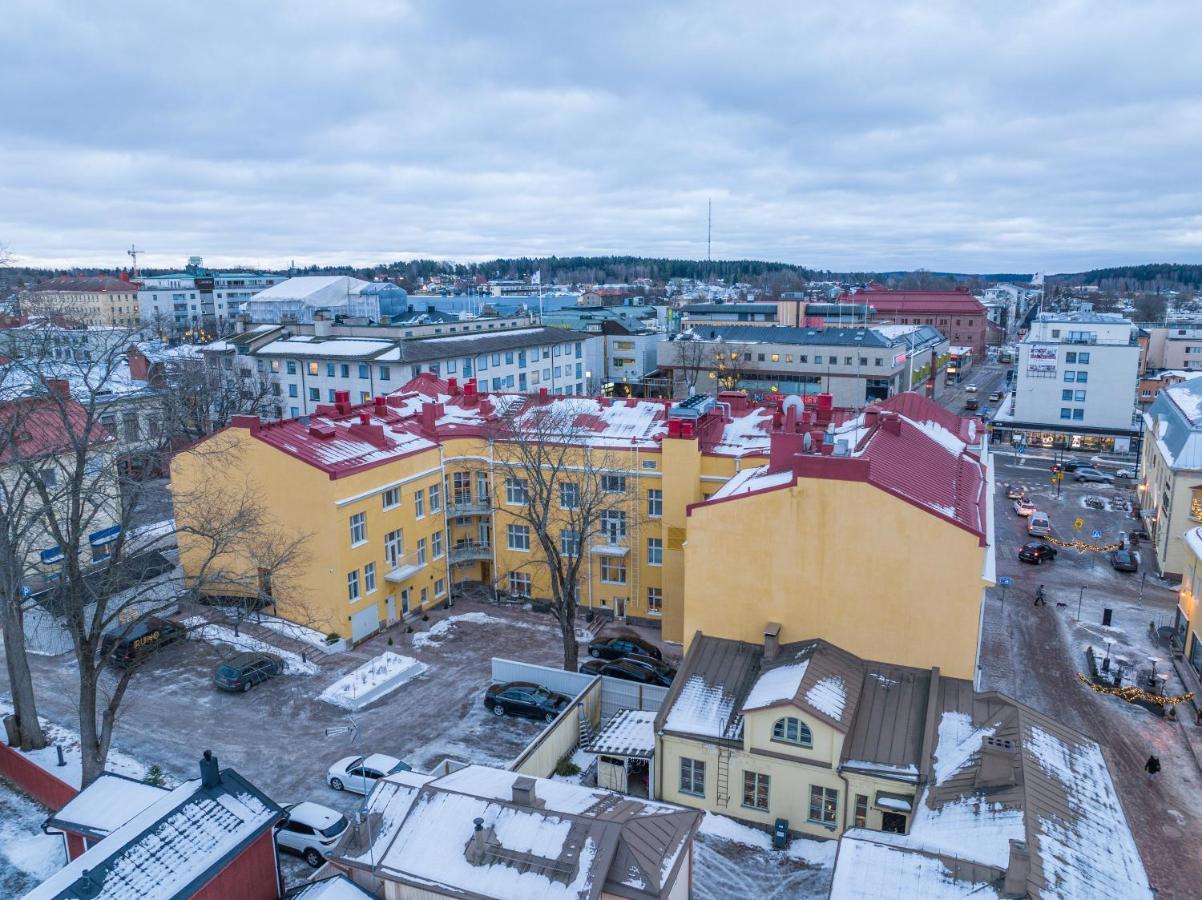 Runo Hotel Porvoo Exterior foto Aerial view of central Oulu